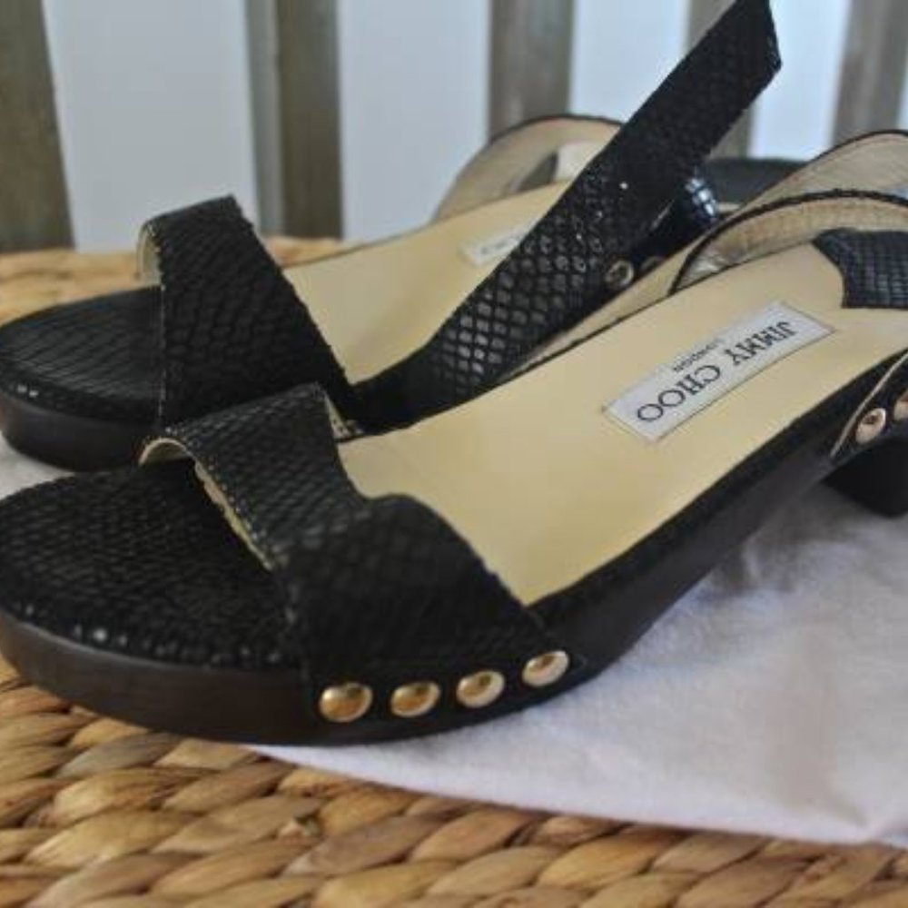 Jimmy Choo Black Sandal